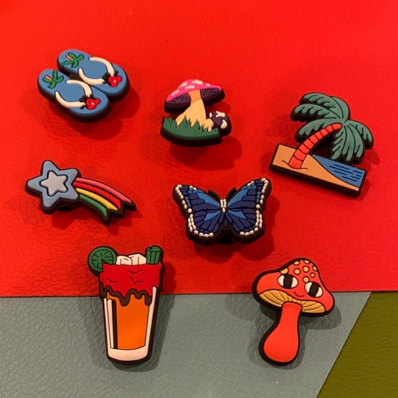 Shoes - Colorful Shoe Charms Set